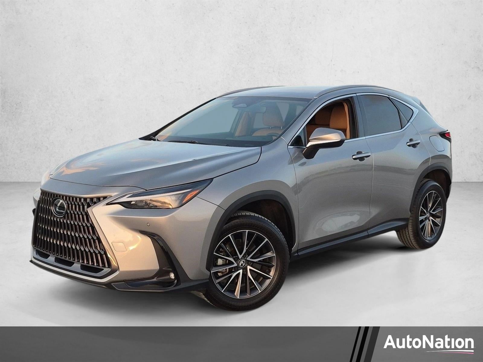 2025 Lexus NX NX 250 in Silver/Gray — front three-quarter view