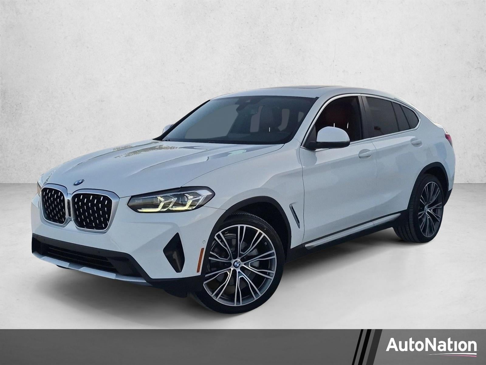 2024 BMW X4 xDrive30i in White — front three-quarter view