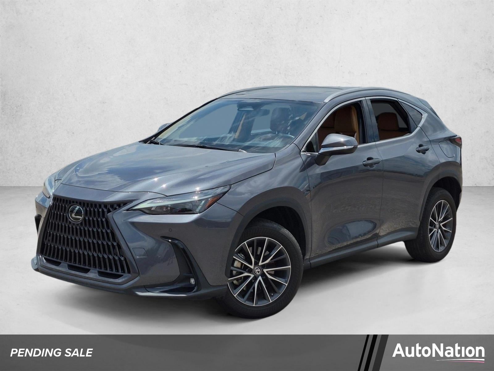2023 Lexus NX 350 Premium in Gray — front three-quarter view
