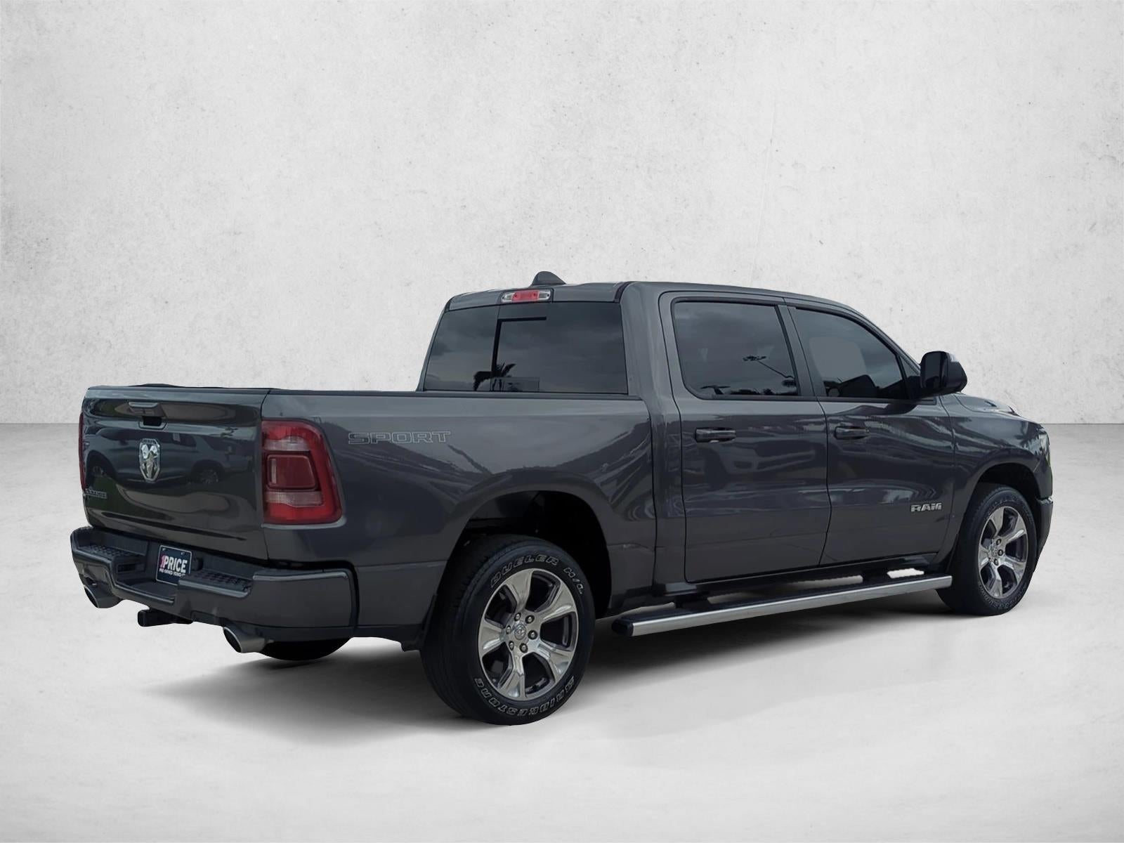 2023 RAM 1500 — rear three-quarter view