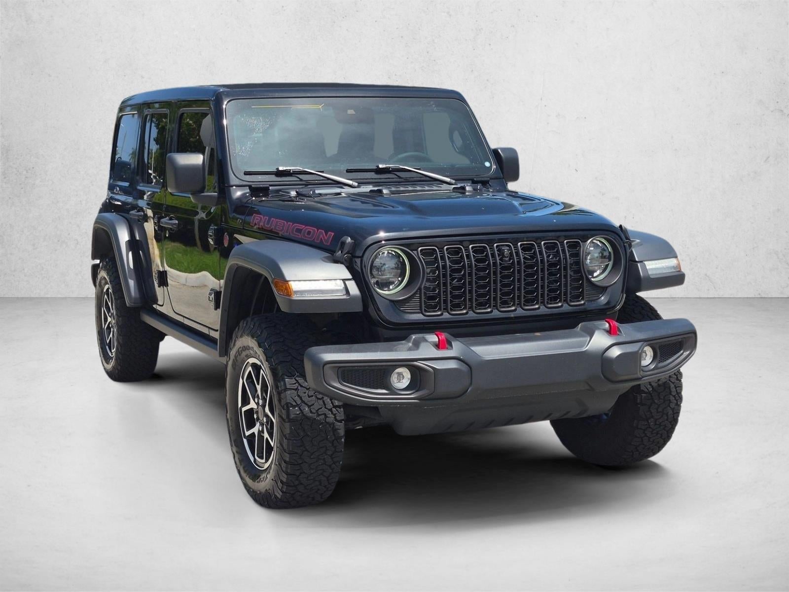 2024 Jeep Wrangler — rear three-quarter view