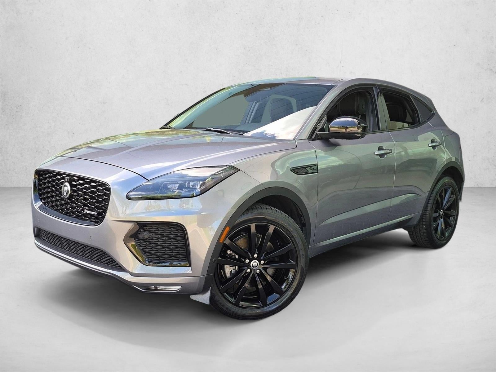 2024 Jaguar E-PACE R-Dynamic SE P250 AWD in Eiger Grey Metallic — front three-quarter view