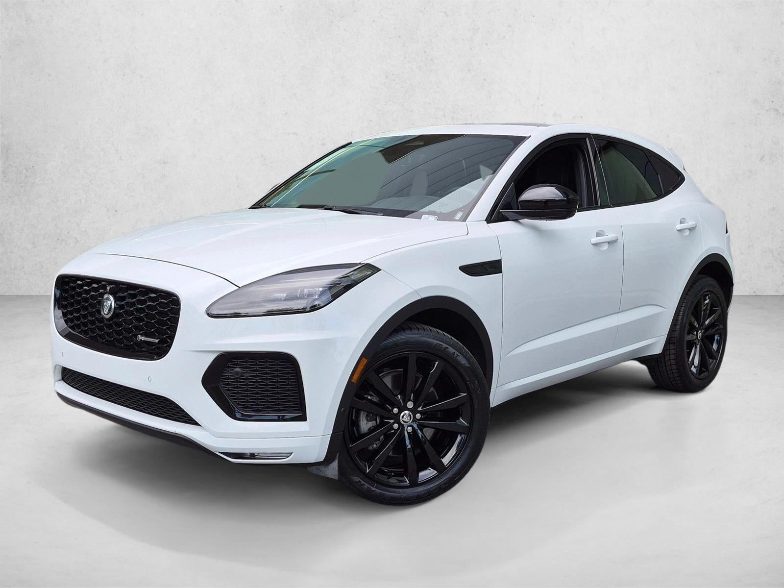 2024 Jaguar E-PACE R-Dynamic SE P250 AWD in Fuji White — front three-quarter view