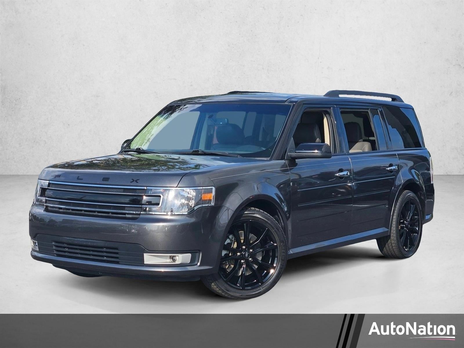 2019 Ford Flex SEL FWD in Magnetic — front three-quarter view