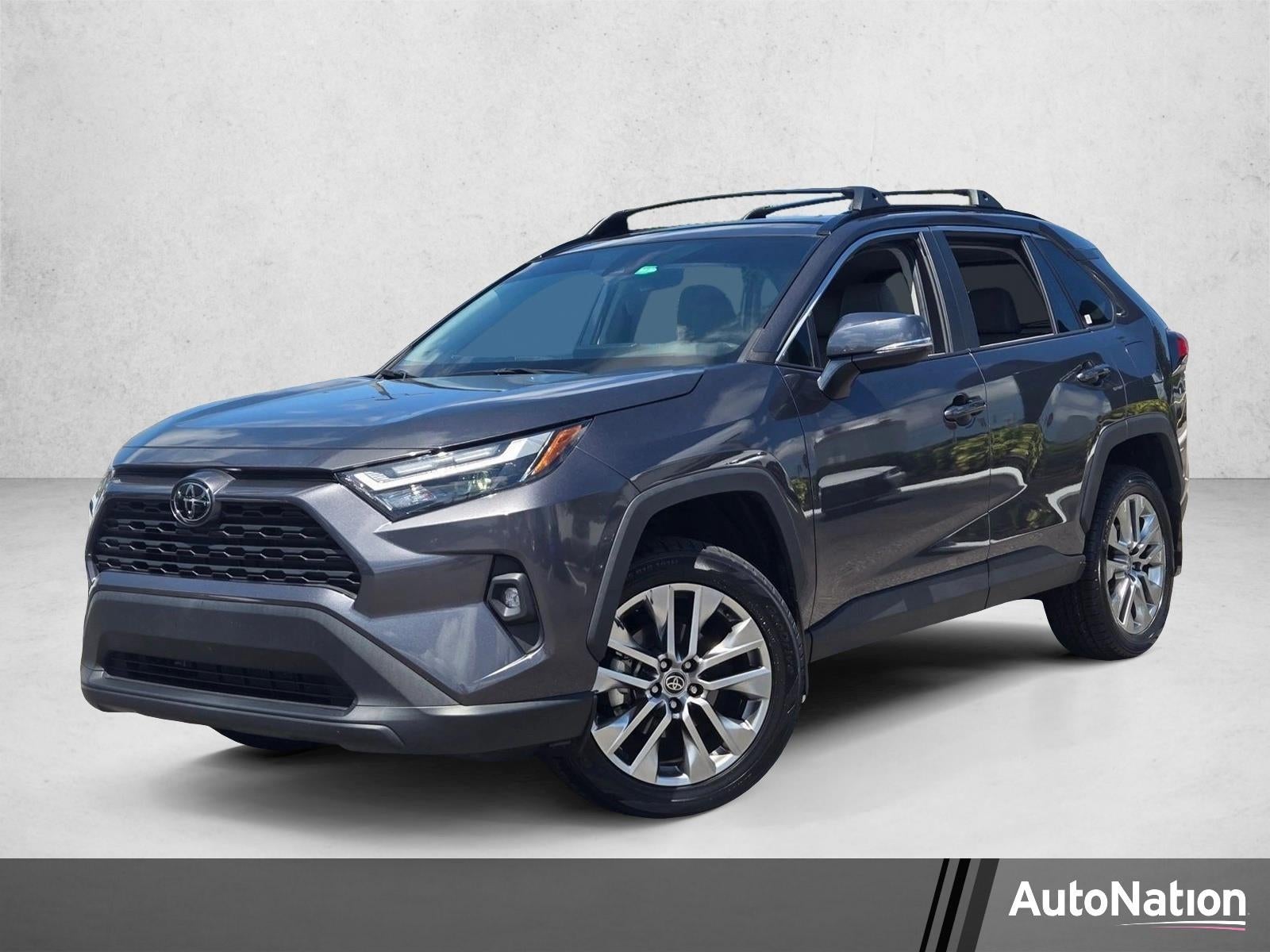 2024 Toyota RAV4 XLE Premium FWD (Natl) in Magnetic Gray Metallic — front three-quarter view