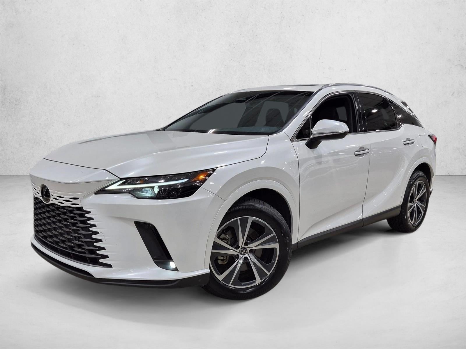 2024 Lexus RX 350 Premium FWD in Eminent White Pearl — front three-quarter view